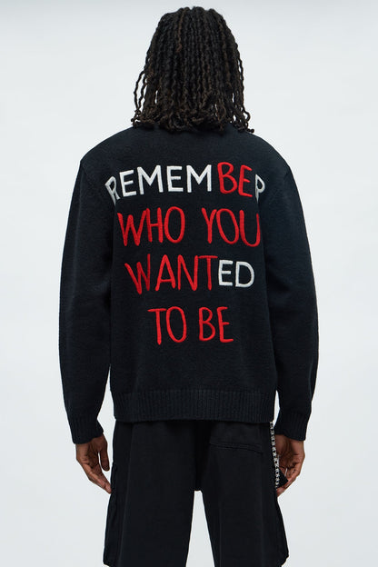 Untold Truth Sweater - Black