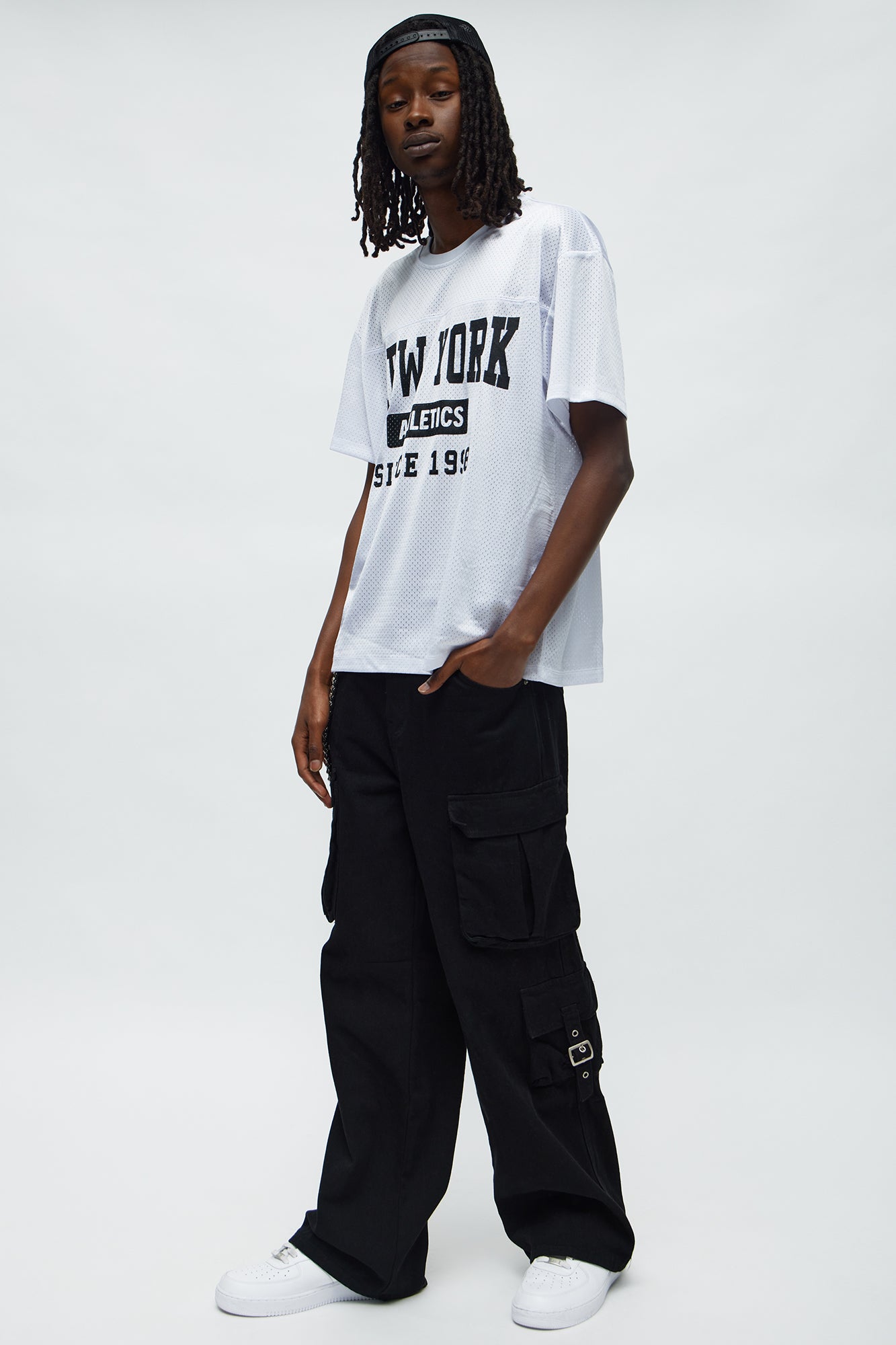 New York Jersey Tee - White