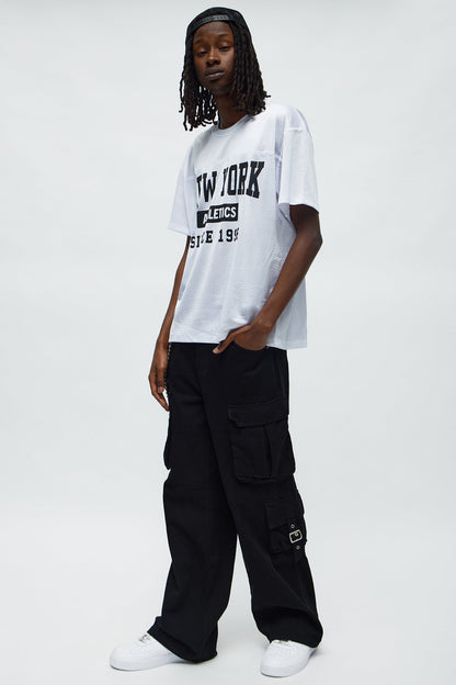 New York Jersey Tee - White