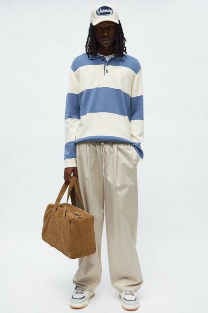 The Sam Polo Sweater - Cream/combo