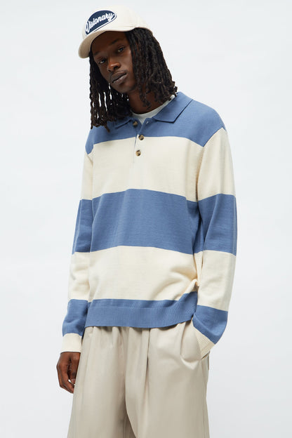 The Sam Polo Sweater - Cream/combo