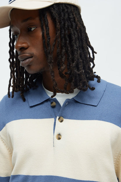 The Sam Polo Sweater - Cream/combo