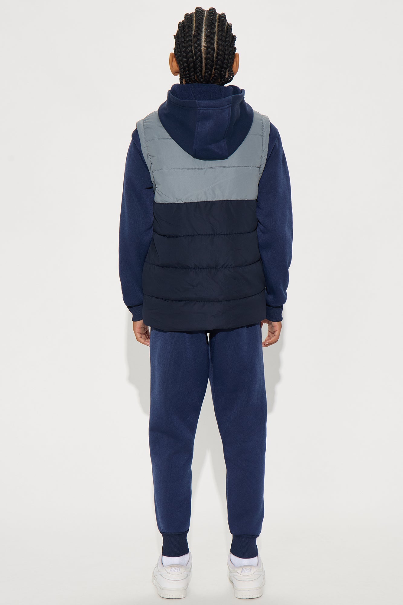 Mini All Part Of The Plan Pant Set - Blue/combo