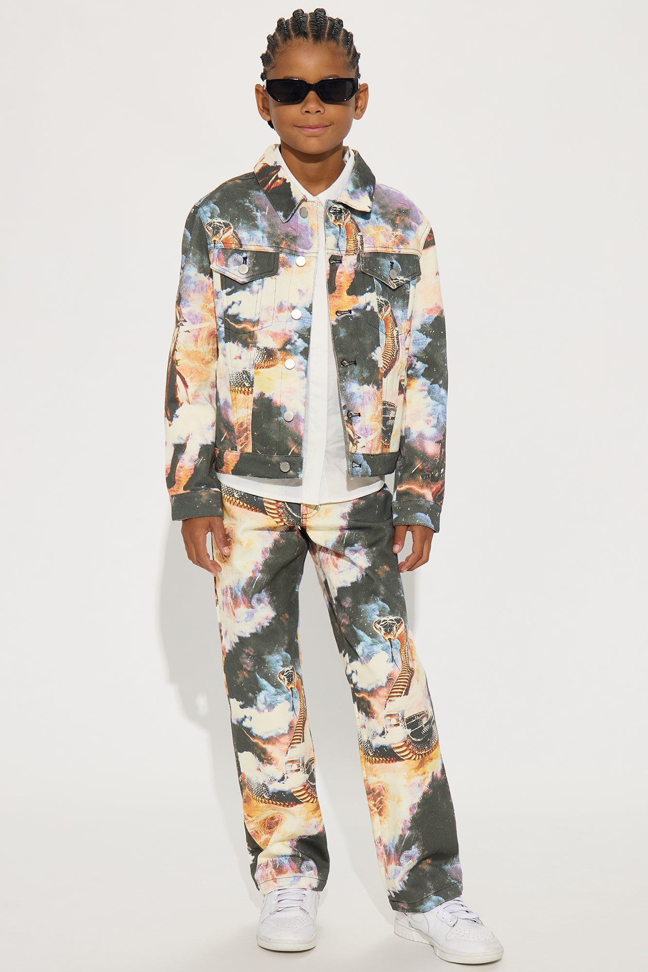 Mini Baggy Printed Guardian Pant - Multi Color