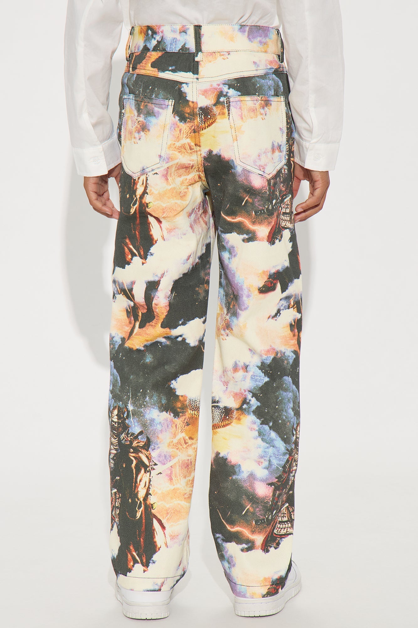 Mini Baggy Printed Guardian Pant - Multi Color