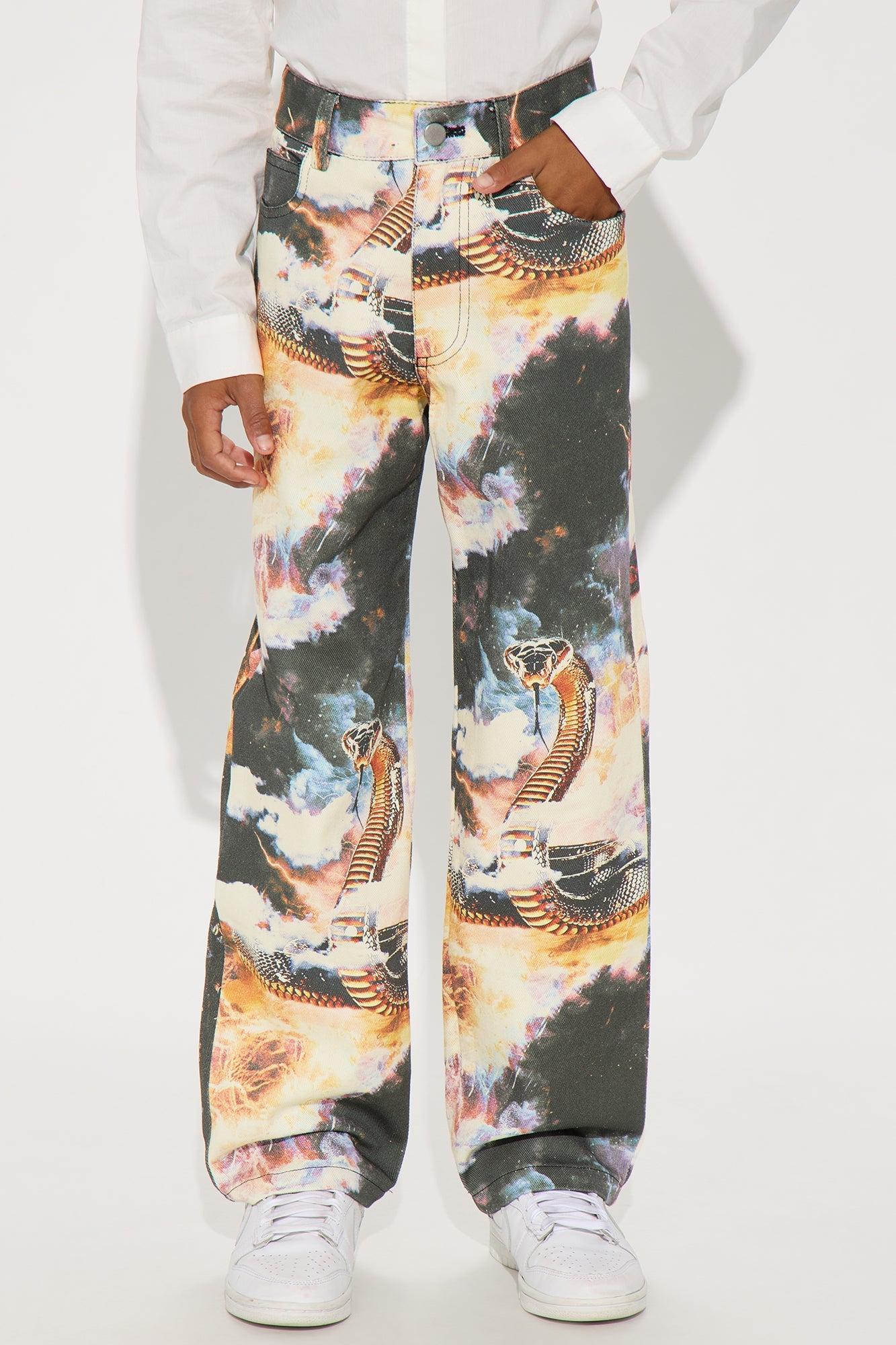 Mini Baggy Printed Guardian Pant - Multi Color