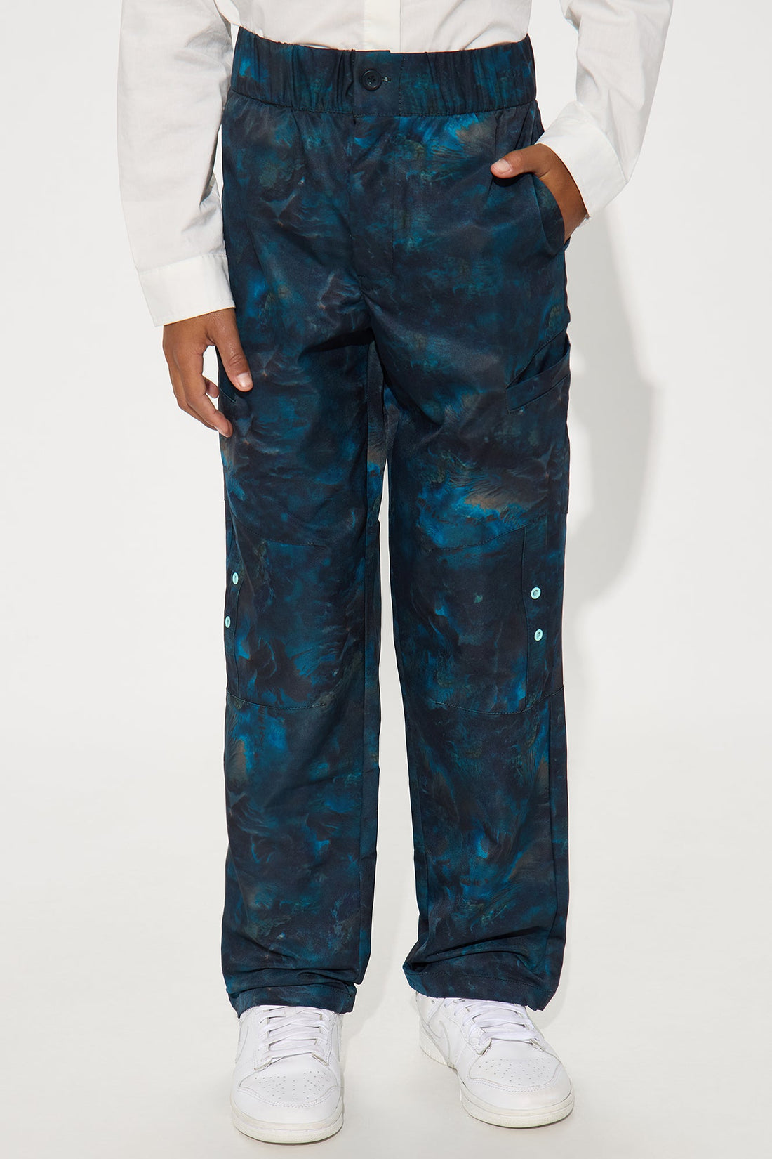 Mini Baggy Viktor Pant - Blue/combo