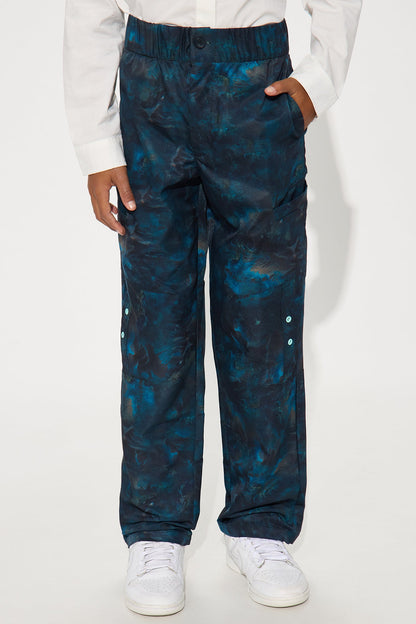 Mini Baggy Viktor Pant - Blue/combo