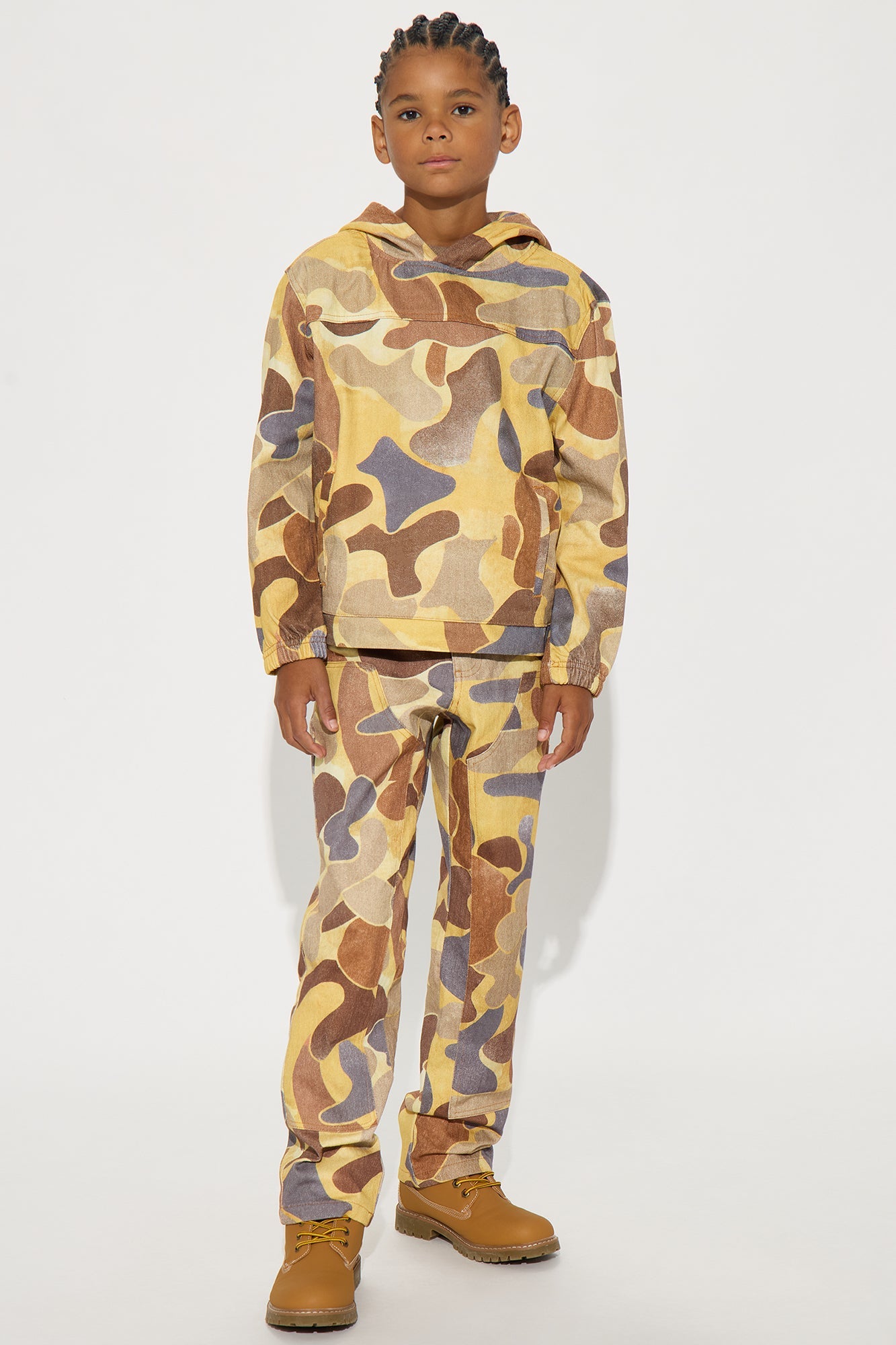 Mini Straight Fearless Vision Carpenter Pant - Camouflage