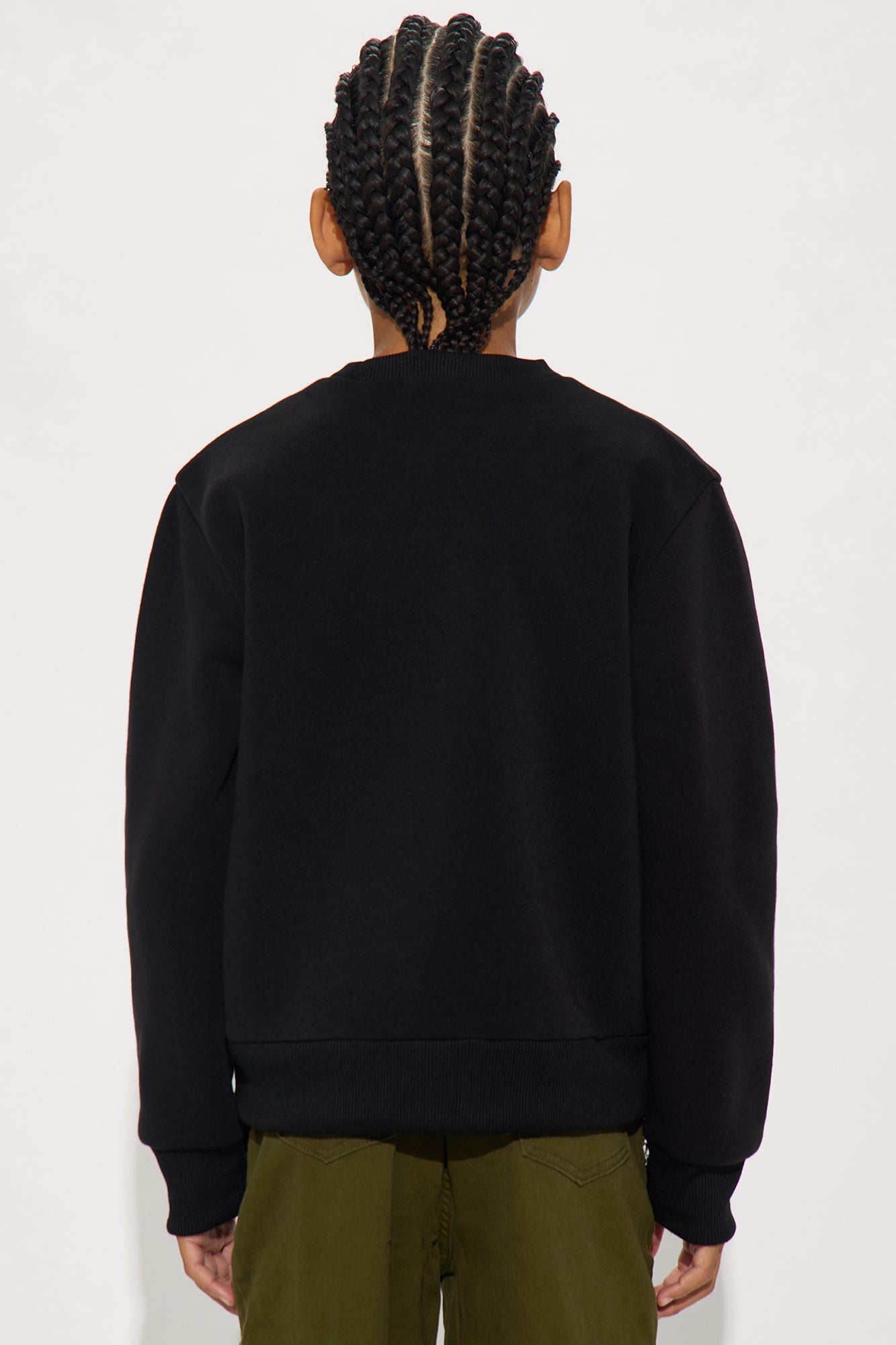Mini Still A King Crew Neck Sweatshirt - Black