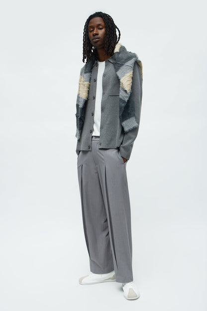 Daily Cardigan Sweater - Heather Grey