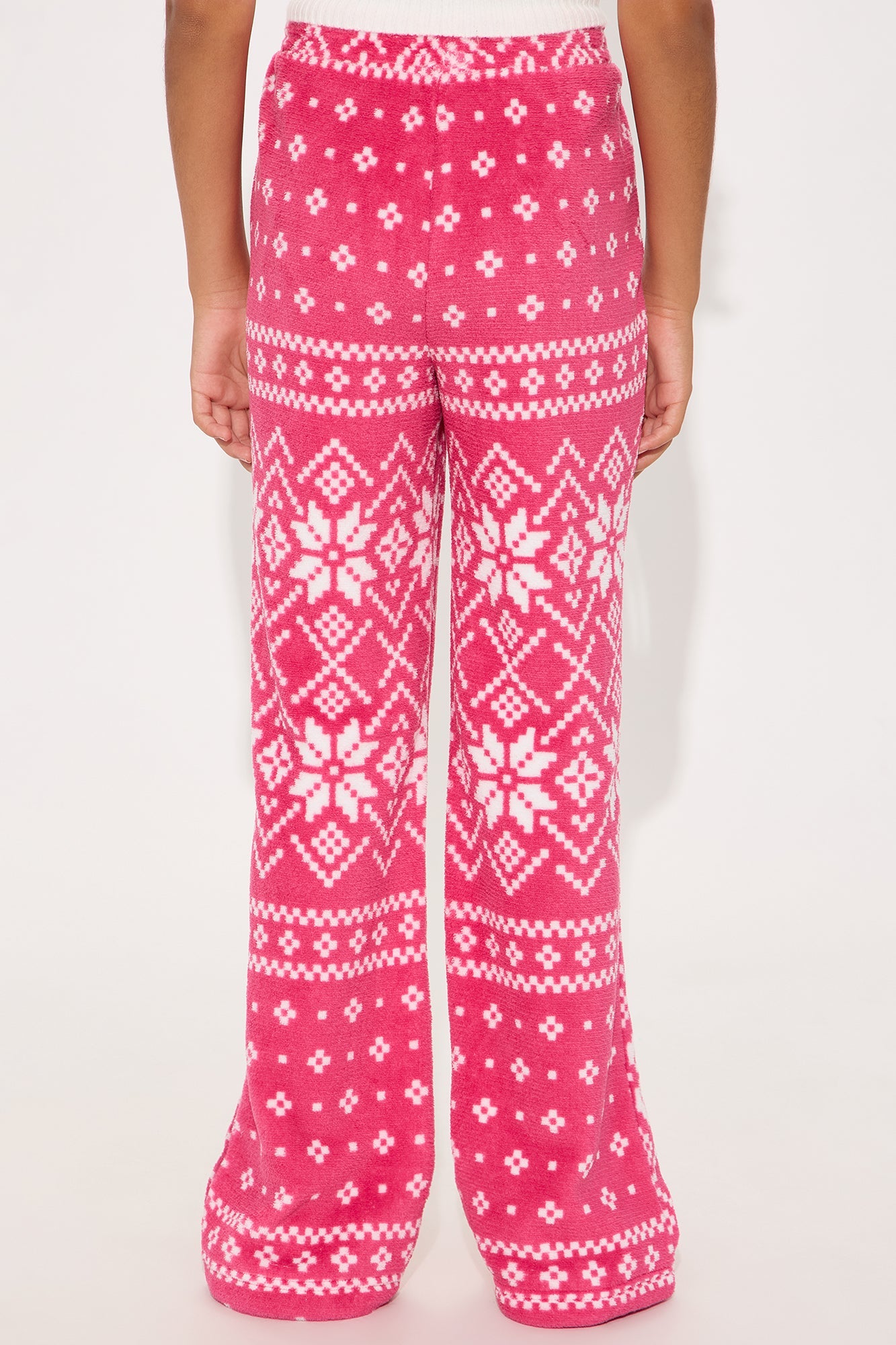 Mini Winter Cutie Plush Pants - Pink