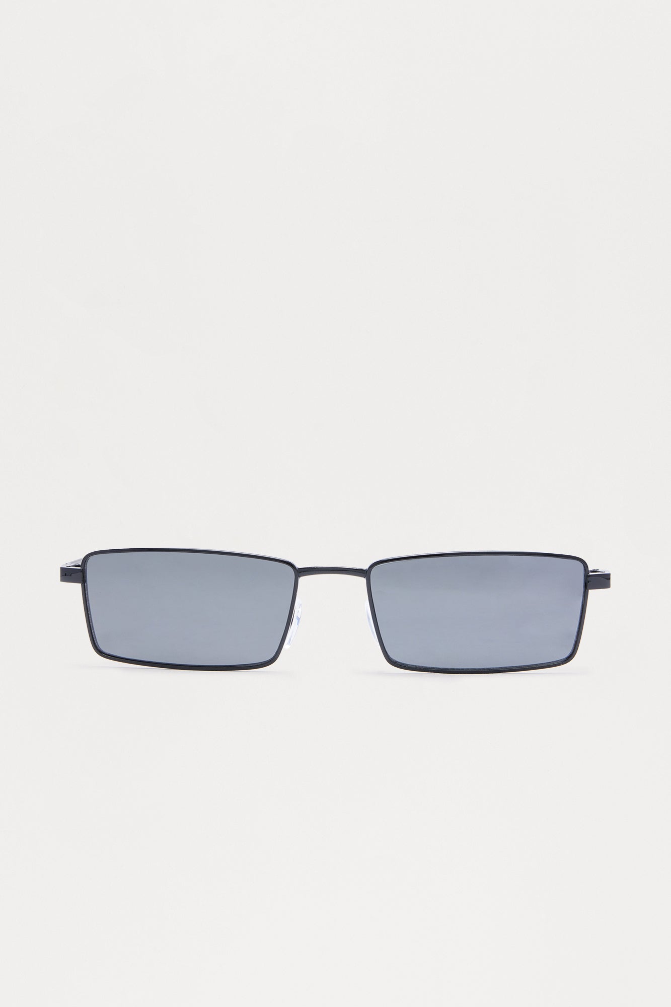 VIP Colored Lens Square Metal Sunglasses - Black/combo
