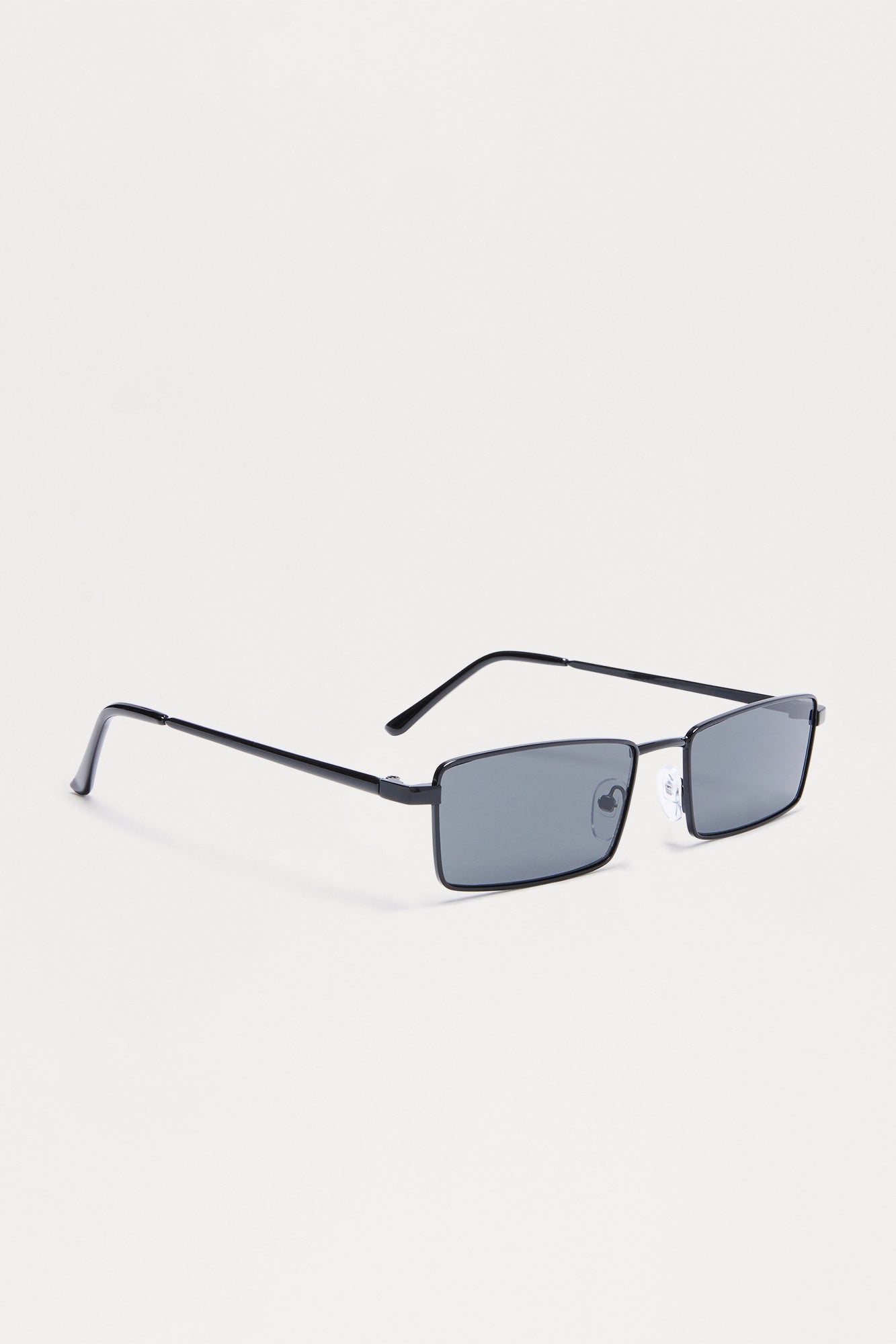 VIP Colored Lens Square Metal Sunglasses - Black/combo