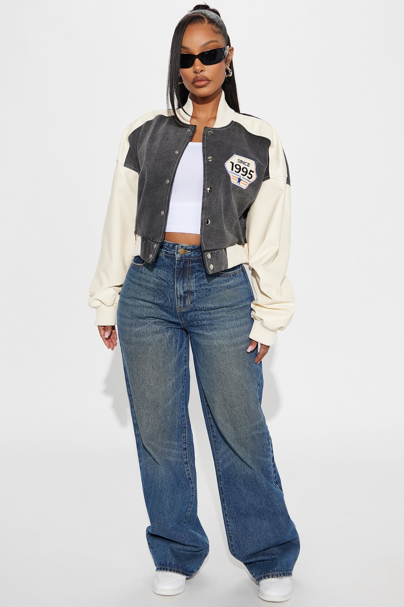 En Route To You Washed Bomber Jacket - Black Wash