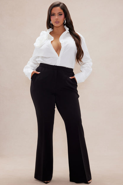 Fiona Long Sleeve Shirt - White