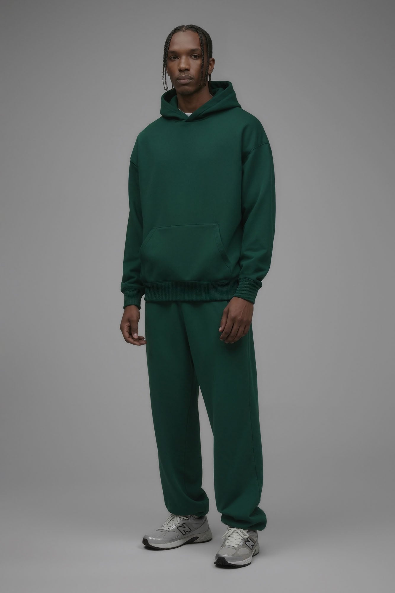 410 Relaxed Jogger - Hunter Green