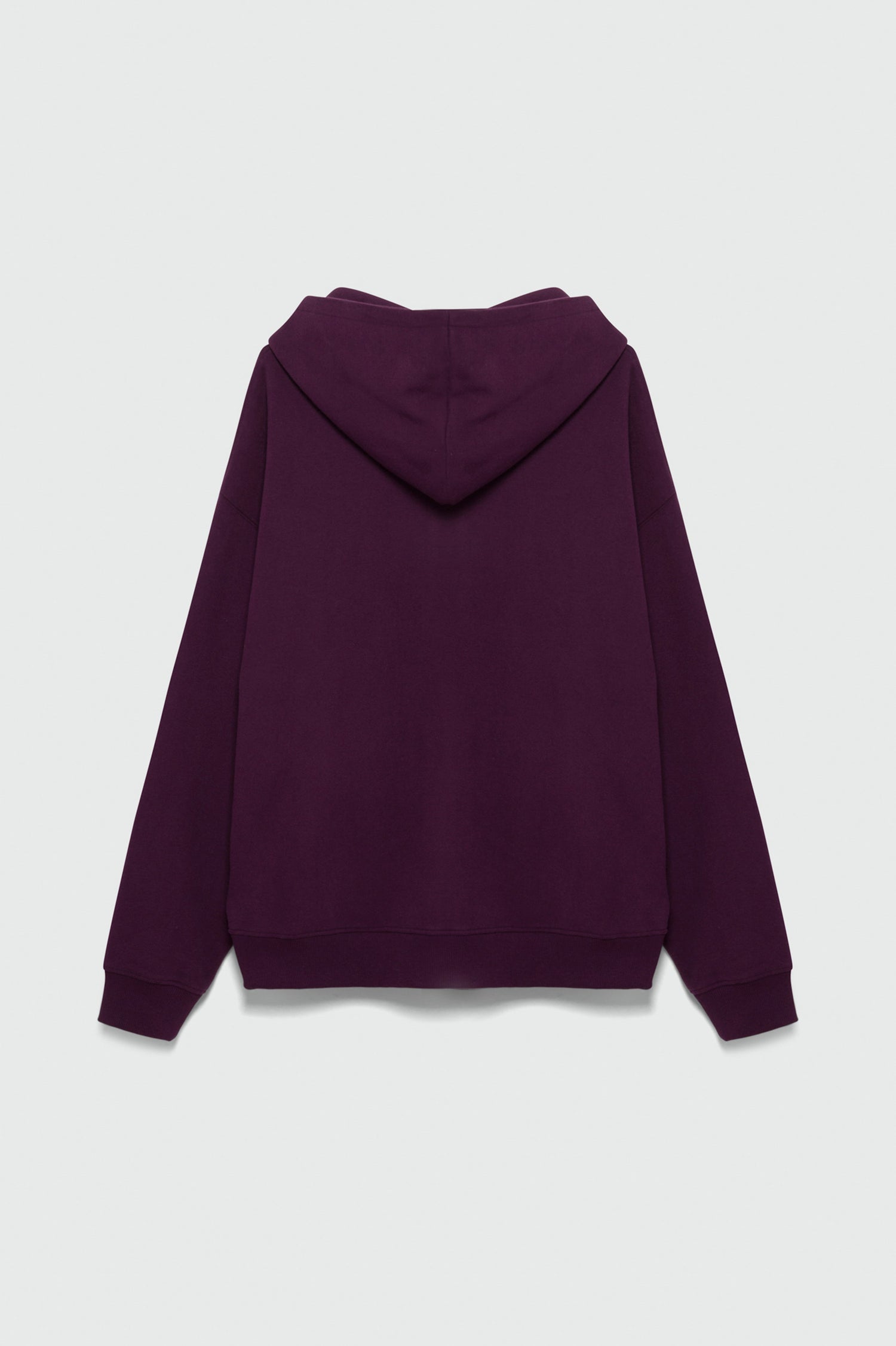 410 Oversized Zip Hoodie - Plum