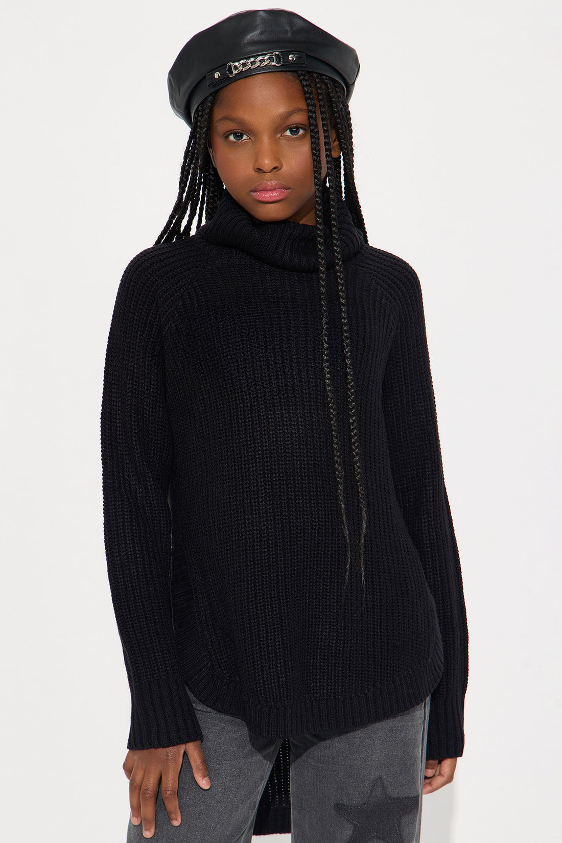 Mini Noor Sweater - Black