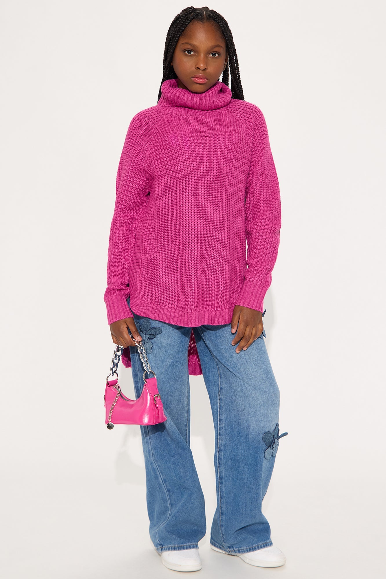Mini Noor Sweater - Pink