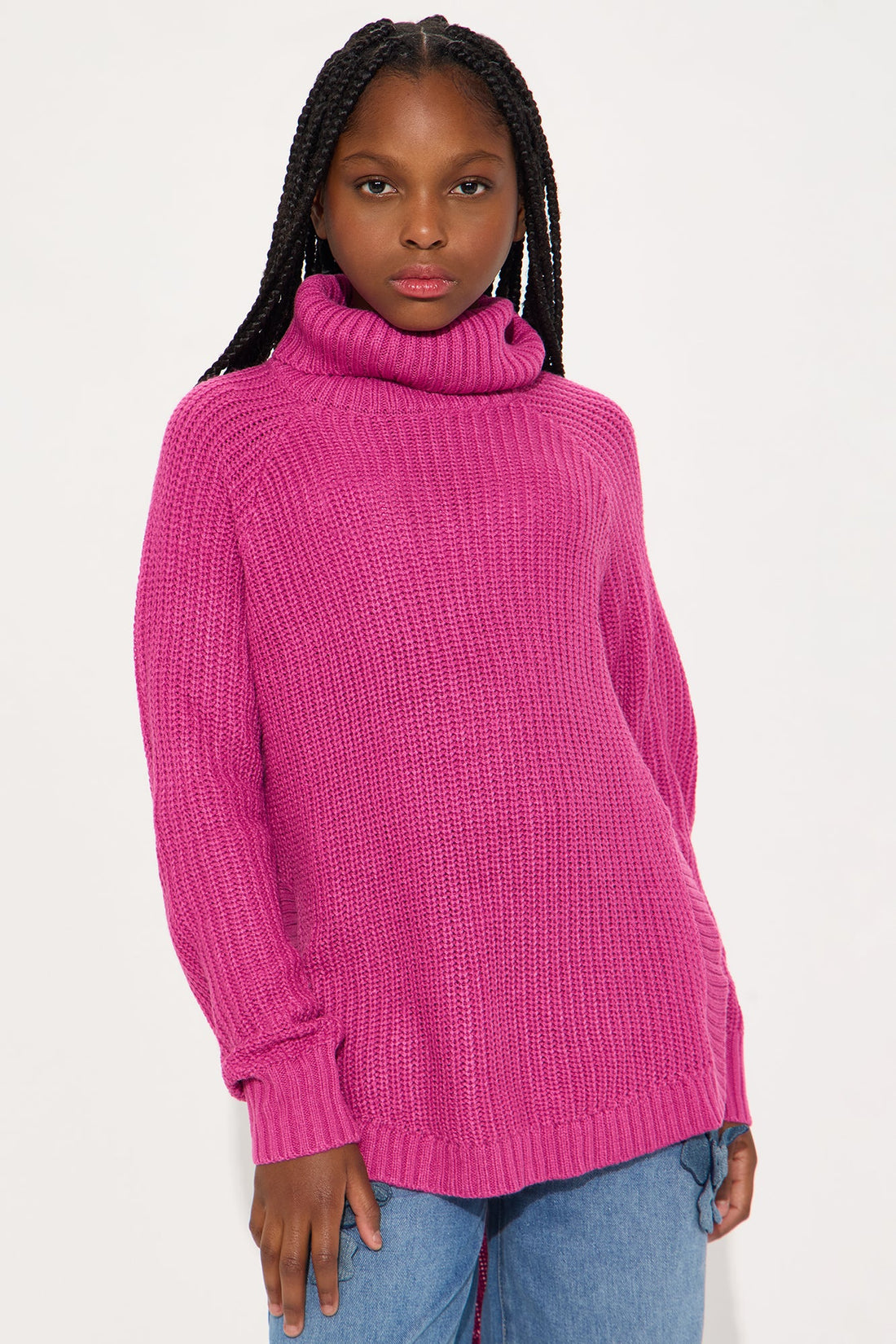 Mini Noor Sweater - Pink