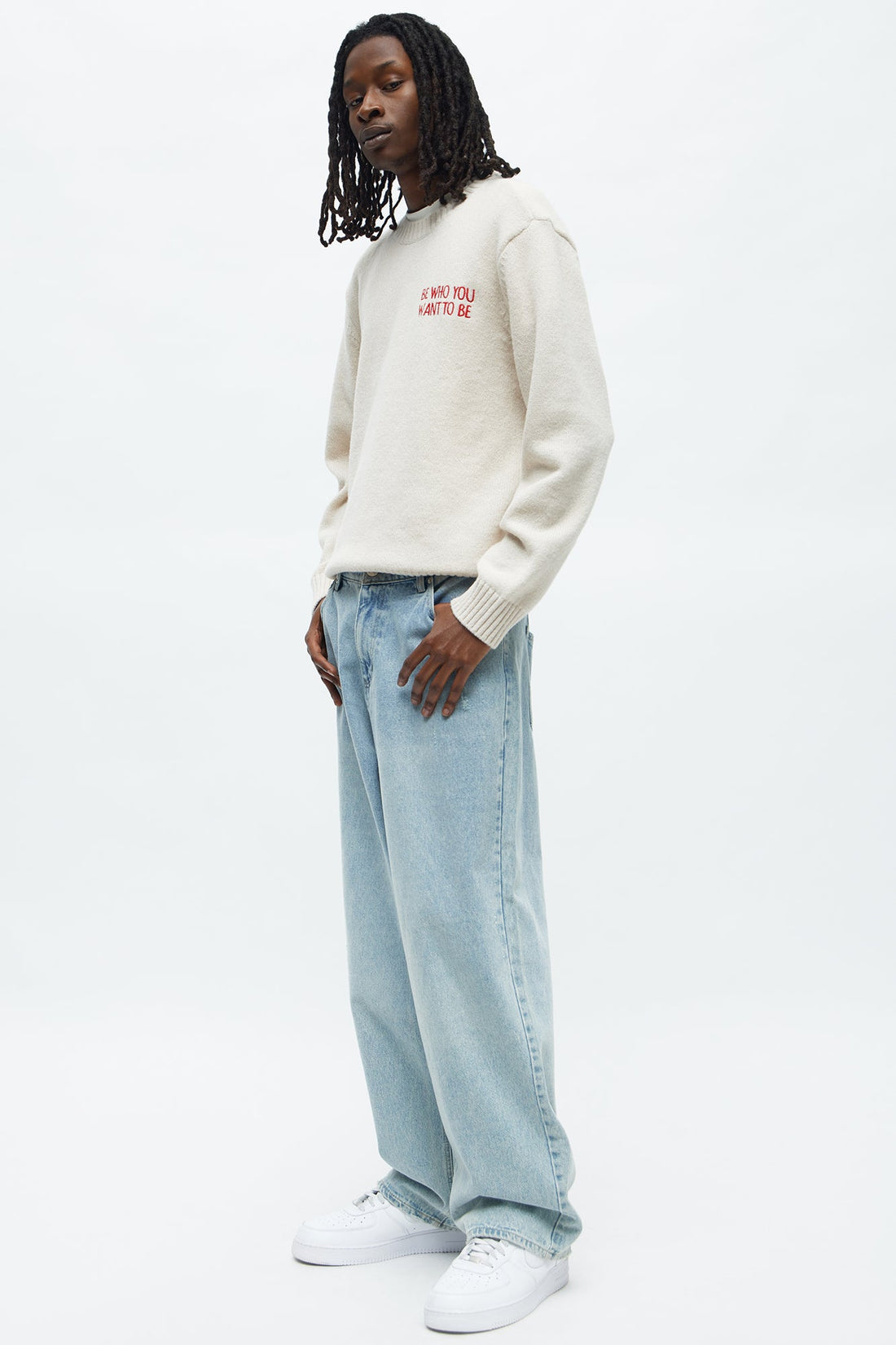 Untold Truth Sweater - Cream