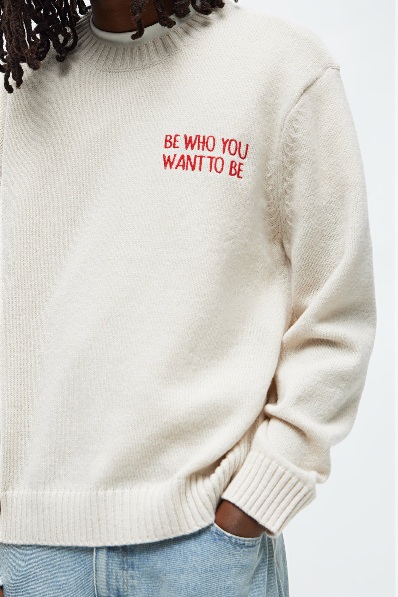 Untold Truth Sweater - Cream