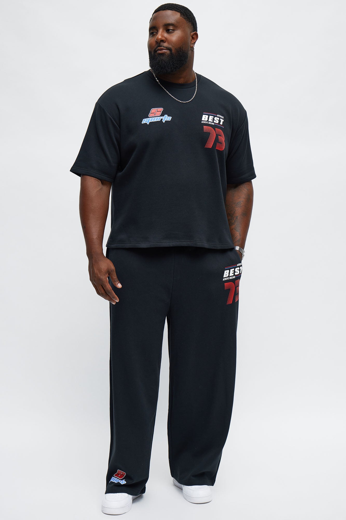 Chase Your Dreams Sweatpants - Black