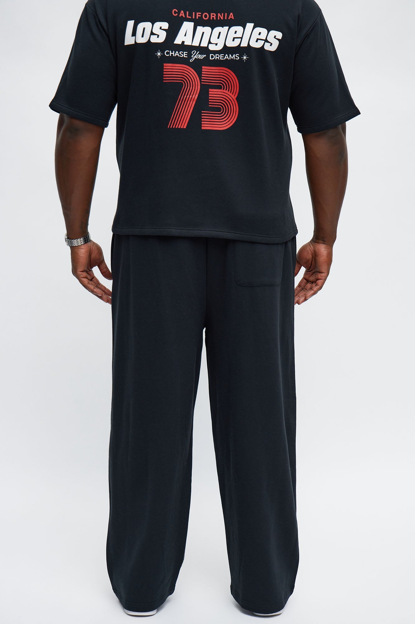 Chase Your Dreams Sweatpants - Black