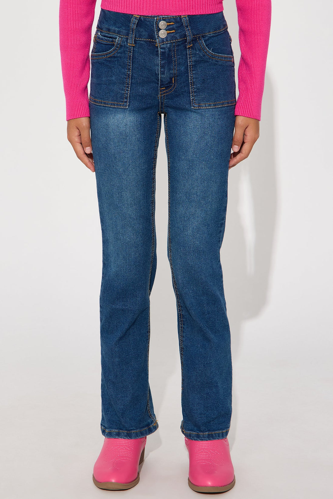 Mini All I Want Flare Jeans - Dark Wash