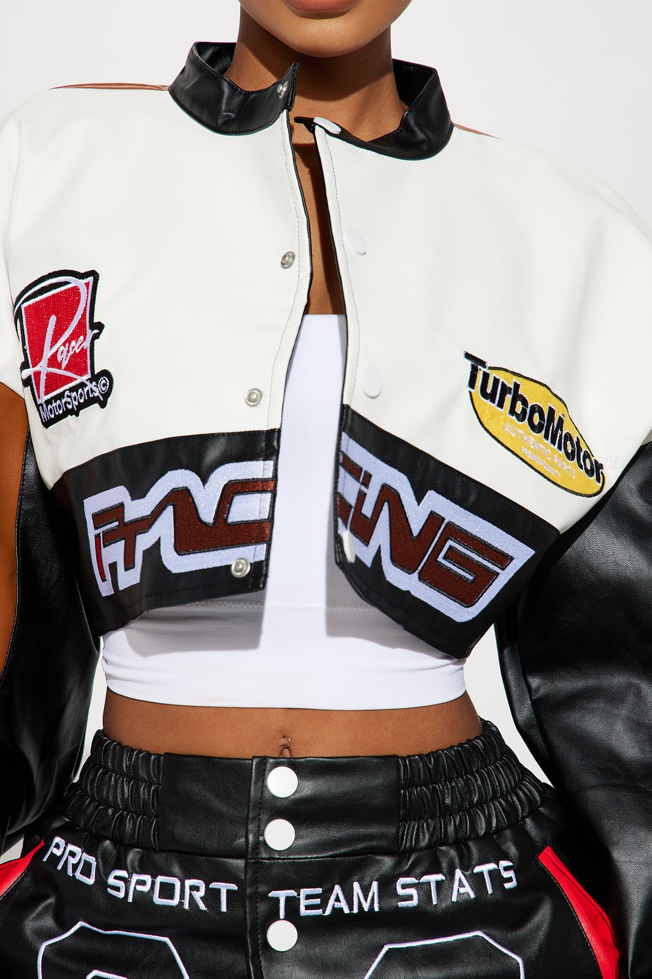 Thrill Ride Skirt Set - Brown Combo