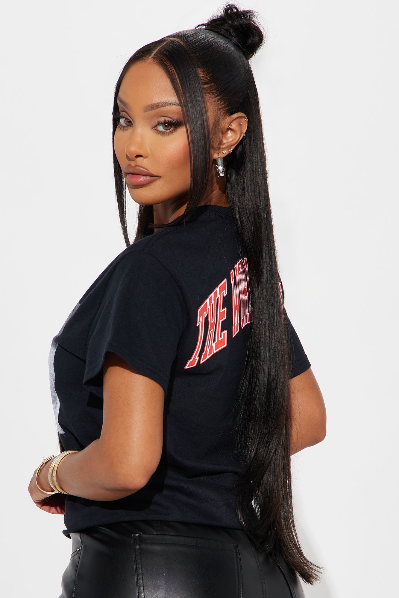 Scarface The World Is Ours Cropped Tee - Black