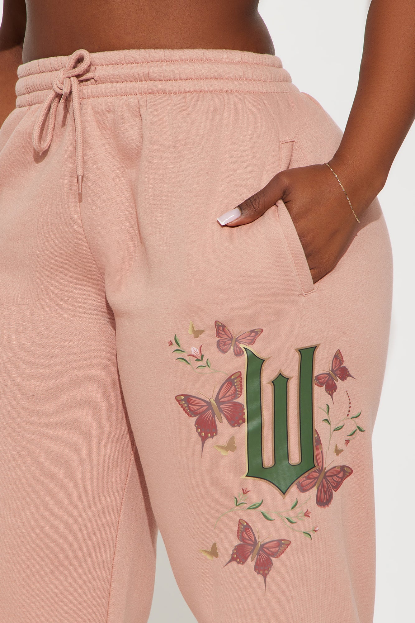 Wicked Glinda &amp; Elphaba Fleece Pants - Pink
