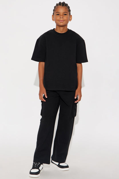 Mini 410 Oversized Tee - Black