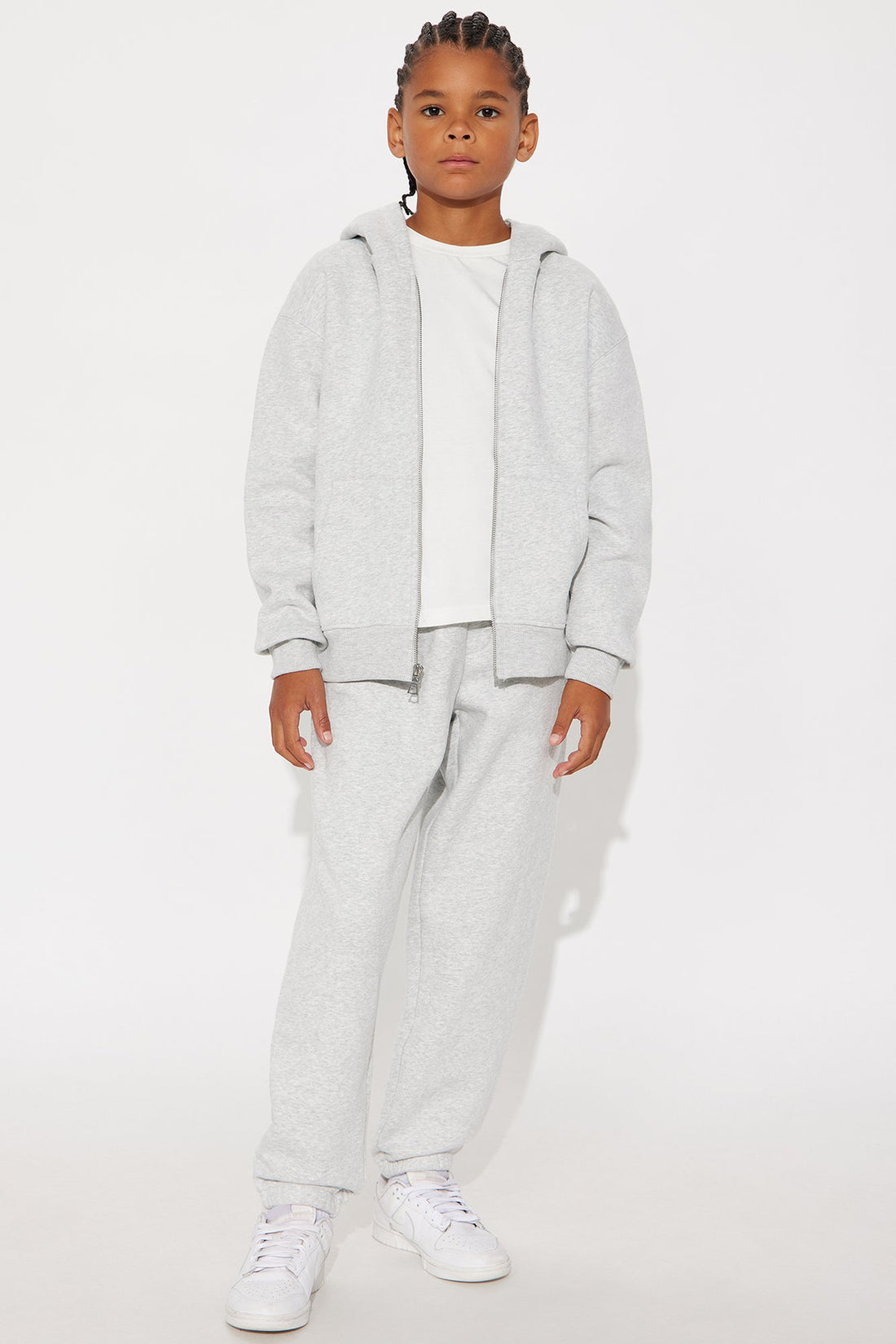 Mini 410 Baggy Sweatpants - Heather Grey