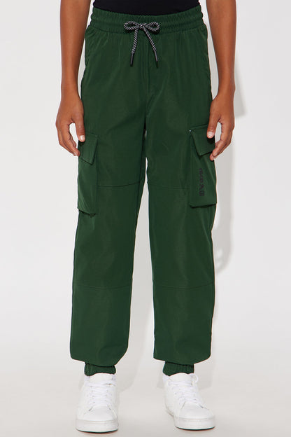 Mini GOAT Things Cargo Jogger Pants - Olive