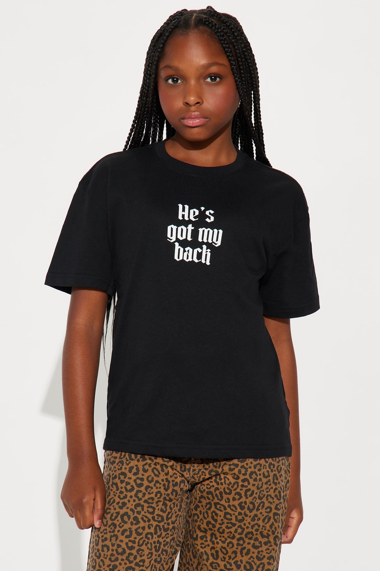 Mini Child Of God Tee - Black/combo
