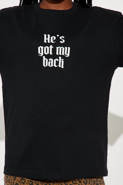 Mini Child Of God Tee - Black/combo