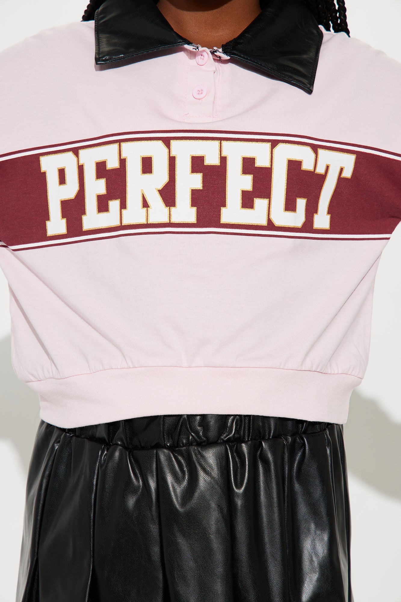 Mini Miss Perfect Skirt Set - Black/combo