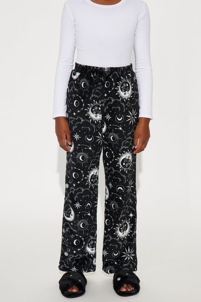 Mini Night Skies Plush Pant - Black