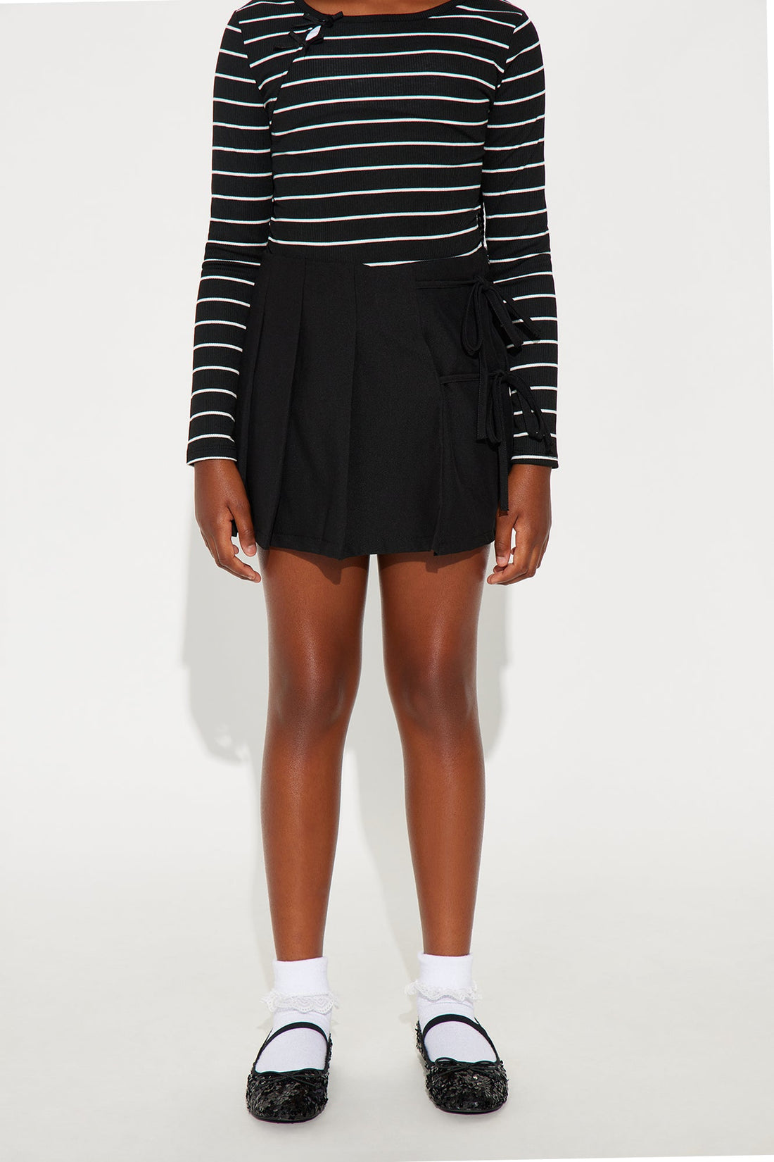 Mini Miracles Happen Skirt - Black