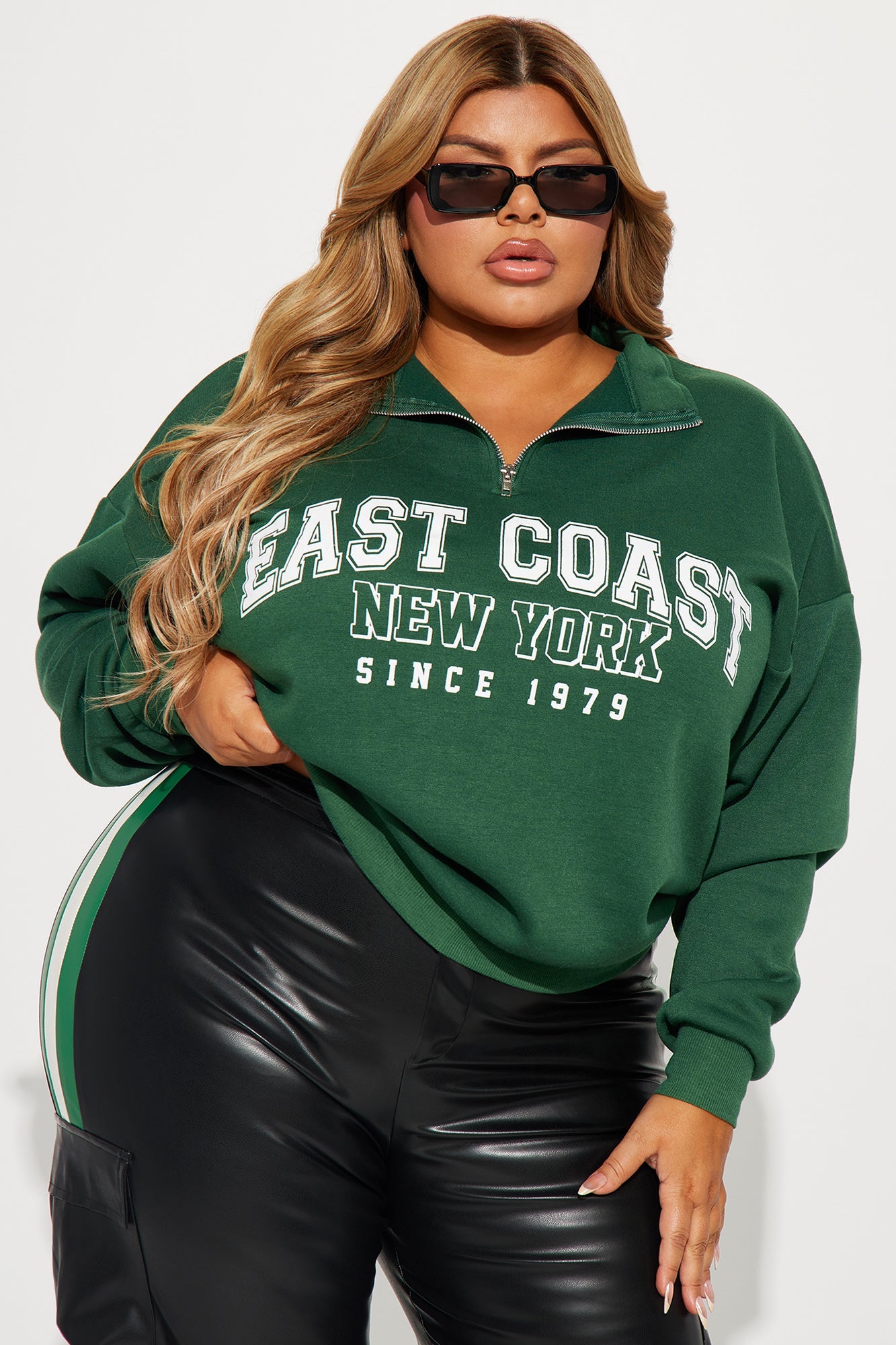 East Coast Collegiate Sweatshirt - Green
