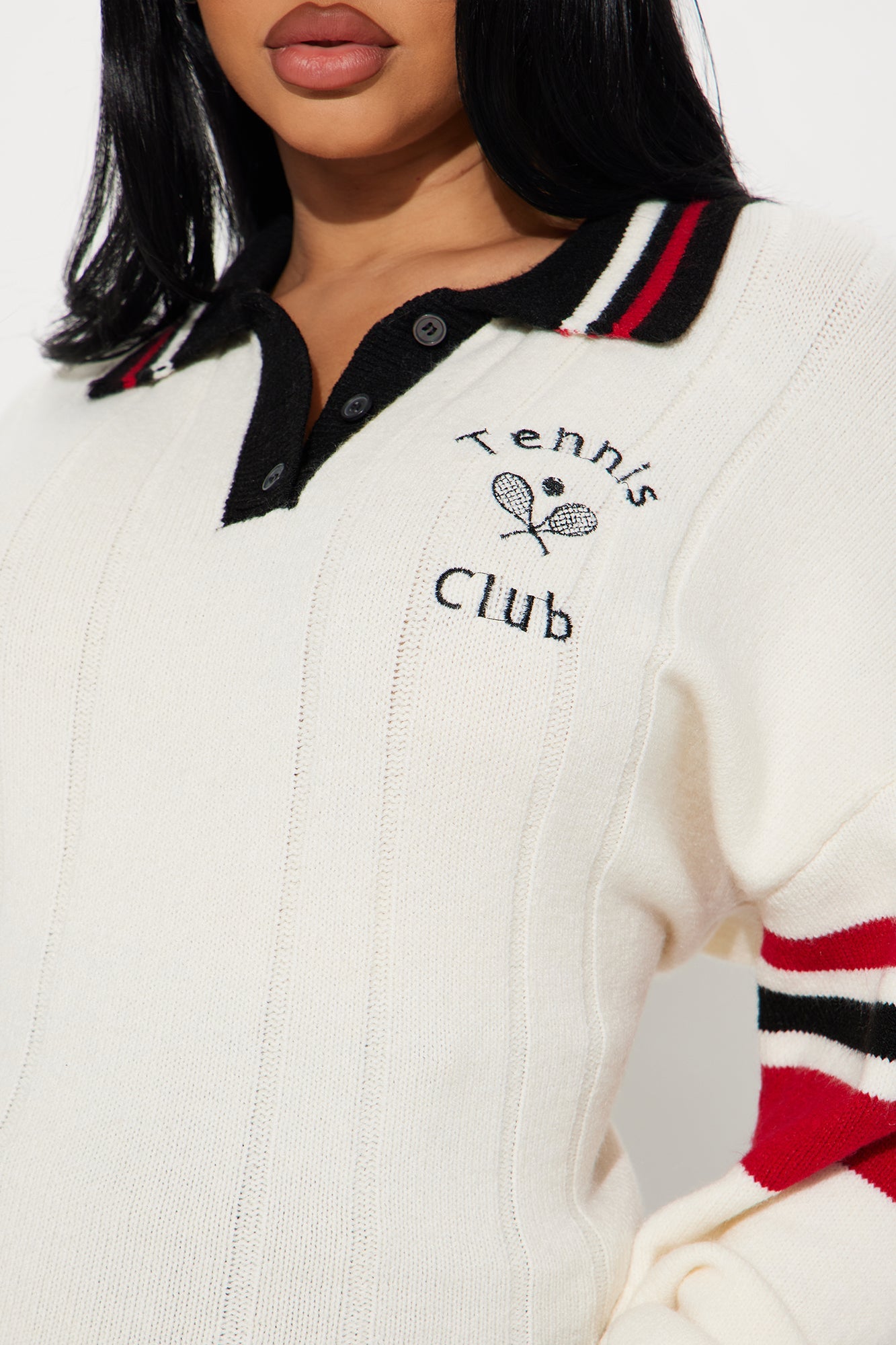 On the Courts Sweater - Off White