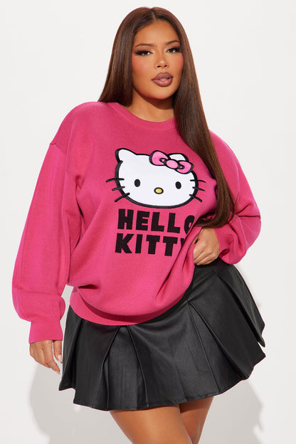 Hello Kitty Sweater - Pink/combo