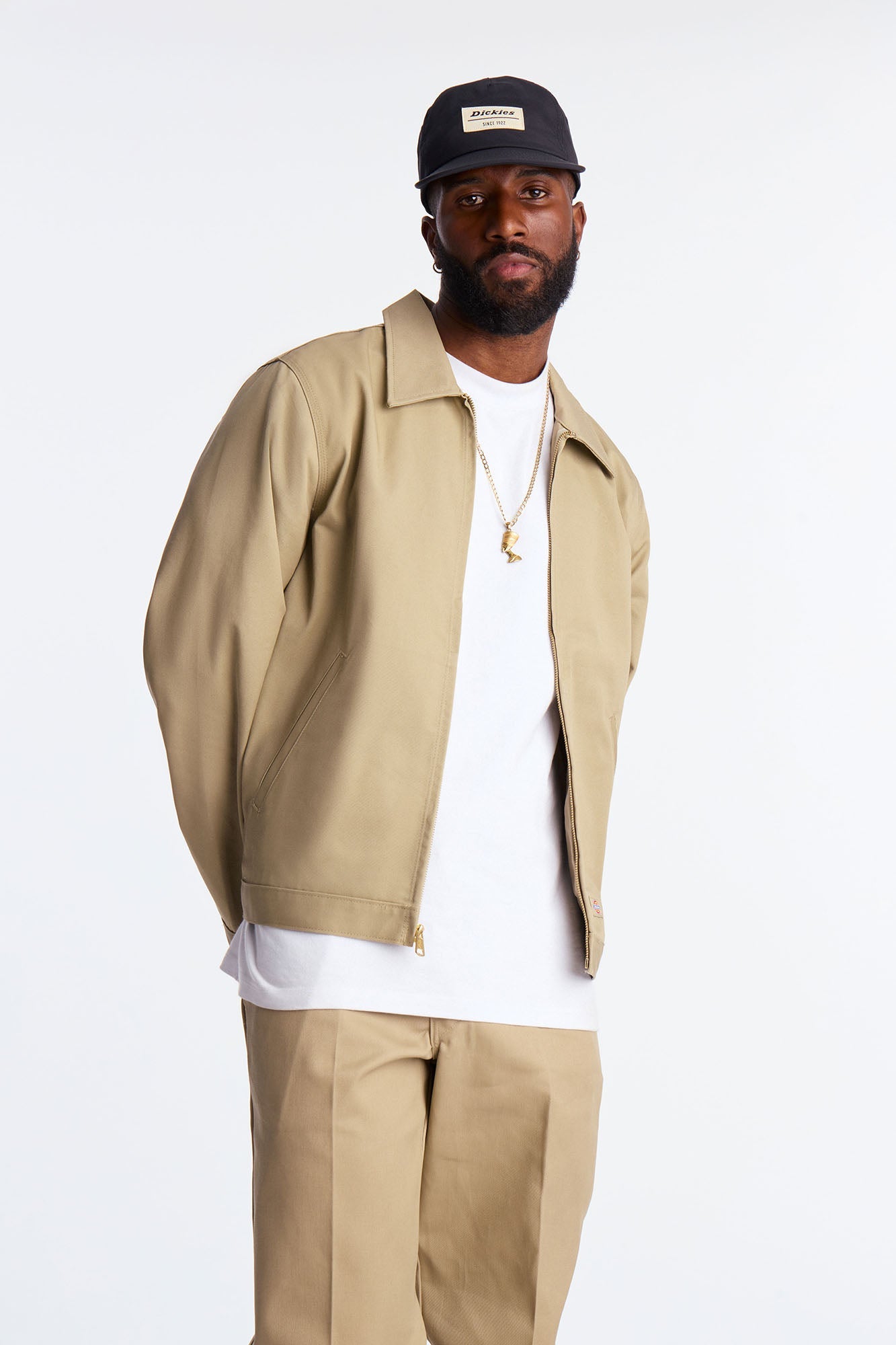 Dickies Unlined Eisenhower Jacket - Khaki