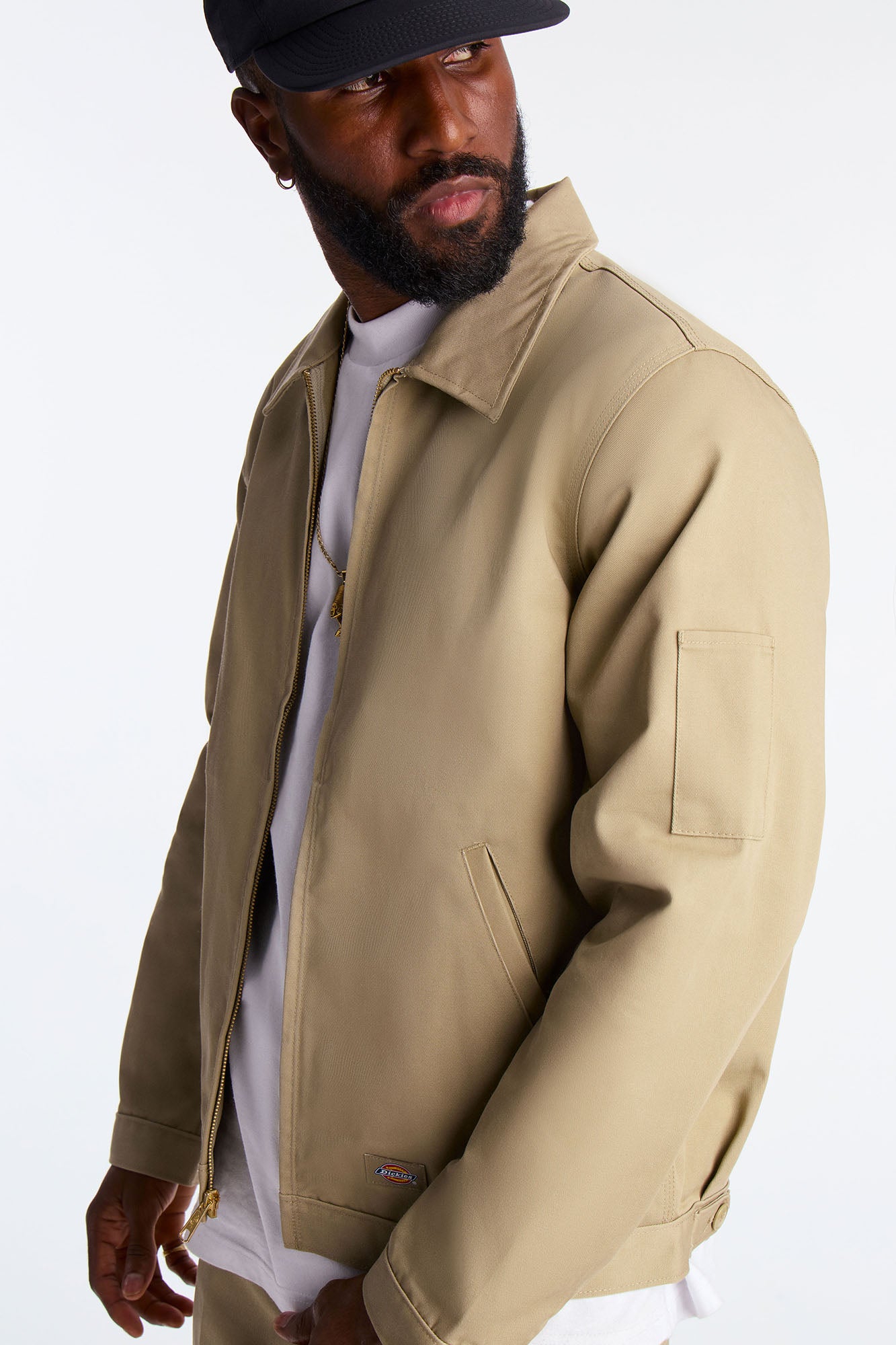 Dickies Unlined Eisenhower Jacket - Khaki