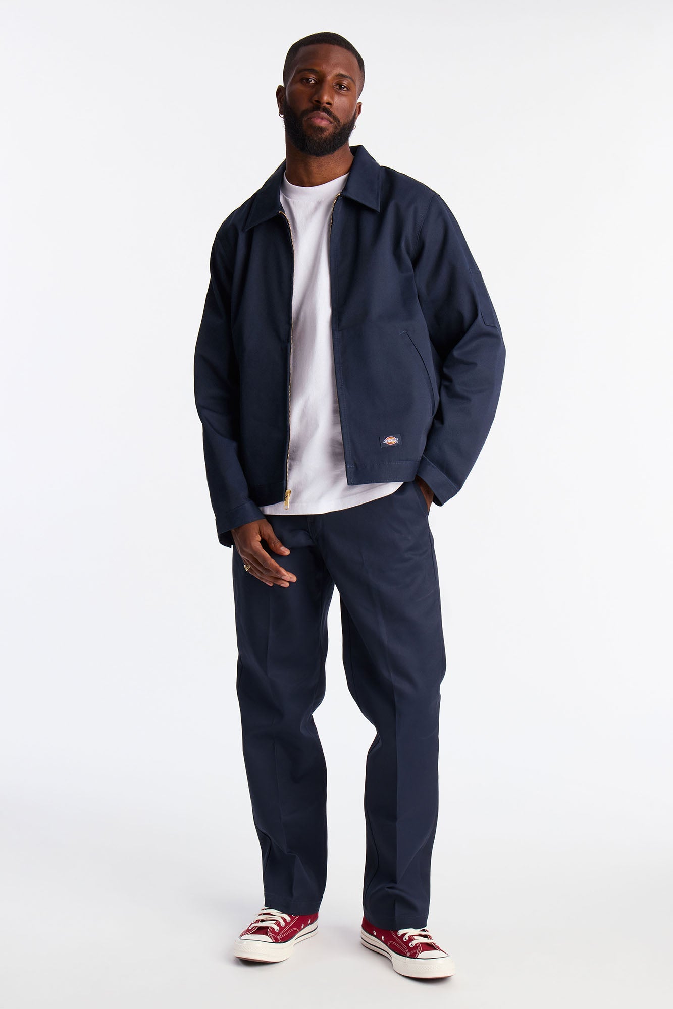 Dickies Unlined Eisenhower Jacket - Navy