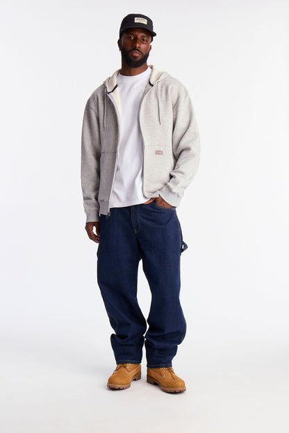 Dickies Full Zip Hoodie - Heather Grey