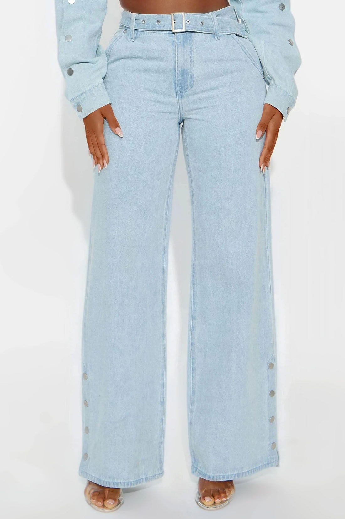 Cambridge High Rise Jeans - Light Wash