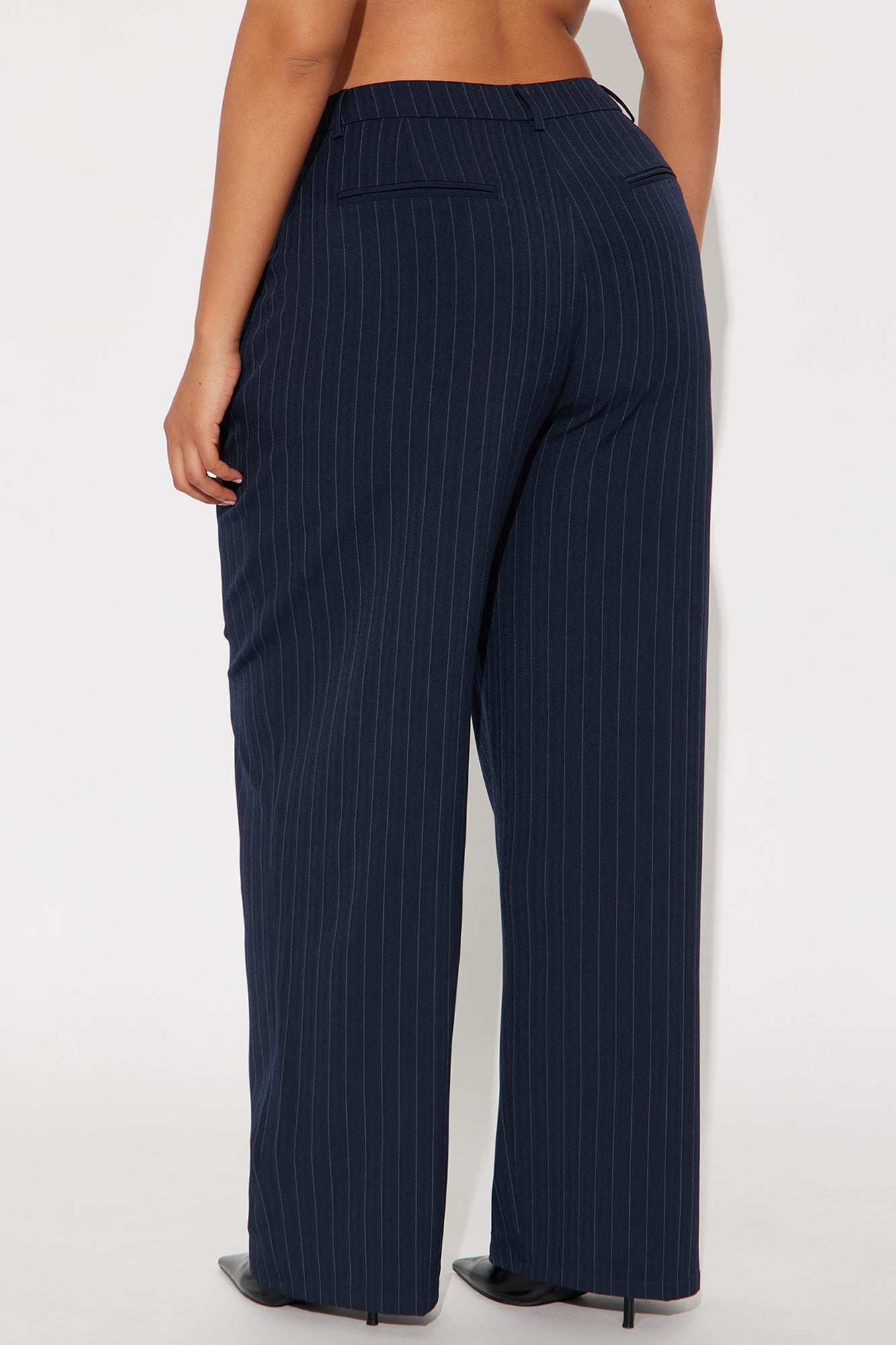 Focus Forward Pinstripe Trouser Pant 32″ - Navy/combo